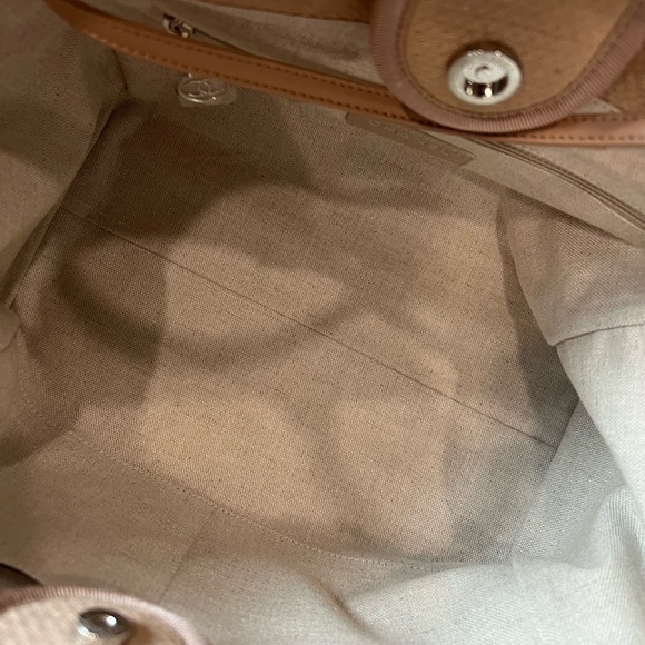 Authentic CHANEL Deaville Tote - Picture 5 of 5